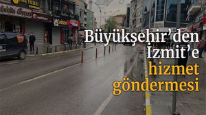 Büyükşehir’den İzmit’e hizmet göndermesi